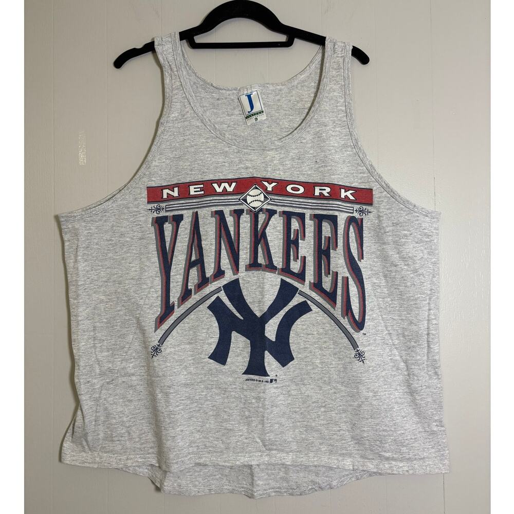 New York Yankees 1992 Jostens Sportswear XL Logo Sleeveless Tank
